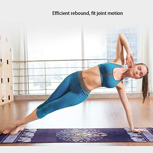 KGDC Pilates ve Yoga Mat Ev Spor Yastık Düz Destek Kauçuk Yoga Acemi egzersiz matı Fitness spor yoga matı egzersiz paspasları