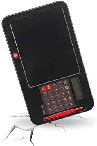 Hesap Makinesi LCD Yazma tableti Kilit Düğmesi ve E-Kalem Planlama Panoları ile Temel Hesap Makinesi Not Defteri Günlük Ev Ofis