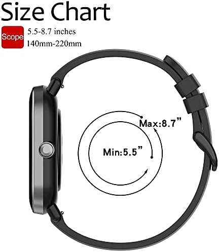Amazfit Bip için QGHXO Bant Değiştirme, Amazfit Bip/Bip Lite/Bip S/Bip U/GTS/GTS 2/ GTS 2e/ GTS 2 Mini/GTR 42mm Smartwatch için