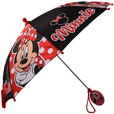 Disney Çocuk Şemsiyesi, Dondurulmuş/Prenses/Minnie Mouse Yürümeye Başlayan Çocuk ve 3-6 Yaş Arası Küçük Kız Yağmur Kıyafeti