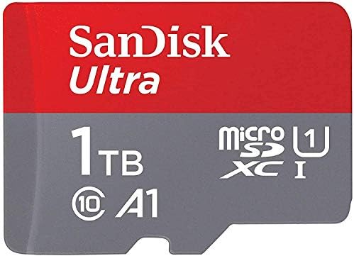 Ultra 1 TB microSDXC, SanFlash ve SanDisk tarafından Doğrulanan Lava Iris 454 Plus için Çalışır (A1/C10/U1/8k / 120MBs)