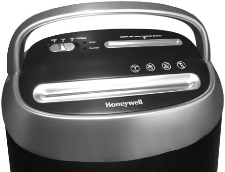 Honeywell 9112 On İki Sayfalık Çapraz Kesim Kağıt Öğütücü, Siyah