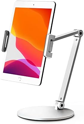 MagicHold Alüminyum Uzun Kol Tablet Danışma Standı Dağı ile Uyumlu iPhone/iPad / iPad Mini / iPad Pro 12.9 / Herhangi Bir Telefon