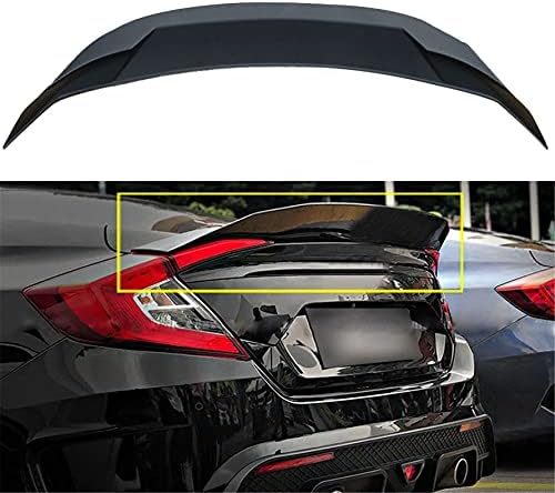 munirater Boyasız HighKick Ördek Gagası Arka Bagaj Spoiler Kanat Değiştirme ıçin -2020 Honda Civic 4-Kapı Sedan