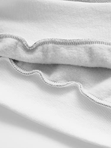 SweatyRocks Kadın Kış Renk Bloğu Uzun Kollu Polar Hoodie Sweatshirt Cepli