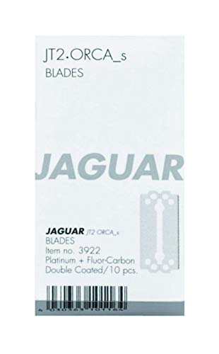 Jaguar Makaslar Orca Jilet JT2 10 Paket Kısa Çift Bıçakları için Profesyonel Saç Kesme, İnceltme, Kırpma