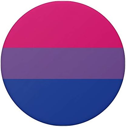 Biseksüel Gurur Bayrağı Bi Renkler PopSockets PopGrip: Telefonlar ve Tabletler için Değiştirilebilir Kavrama