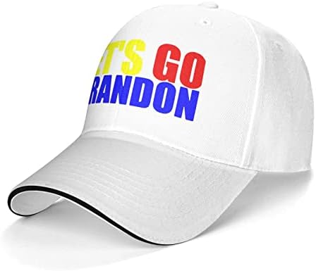 Lets-go-Brandon Klasik Snapback Şapka beyzbol şapkası Erkekler/Kadınlar için Ayarlanabilir Gri