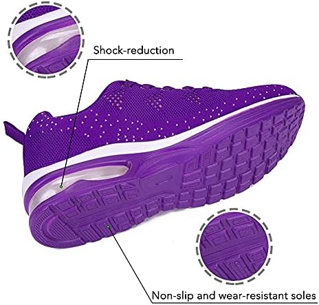 Alicegana kadın Atletik Sneakers Rahat Yürüyüş Spor Nefes Koşu hava yastığı Rahat Tenis Spor Ayakkabı