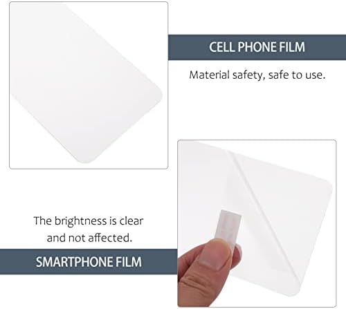 Hemobllo 1 Takım Cep Telefonu Cam Filmi Smartphone Ekran Koruyucu ıçin Uyumlu Mİ 11 T / 11 T Pro (Beyaz)